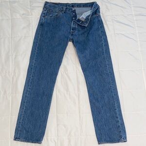Levi's Men's 501 Levi Blue Jeans